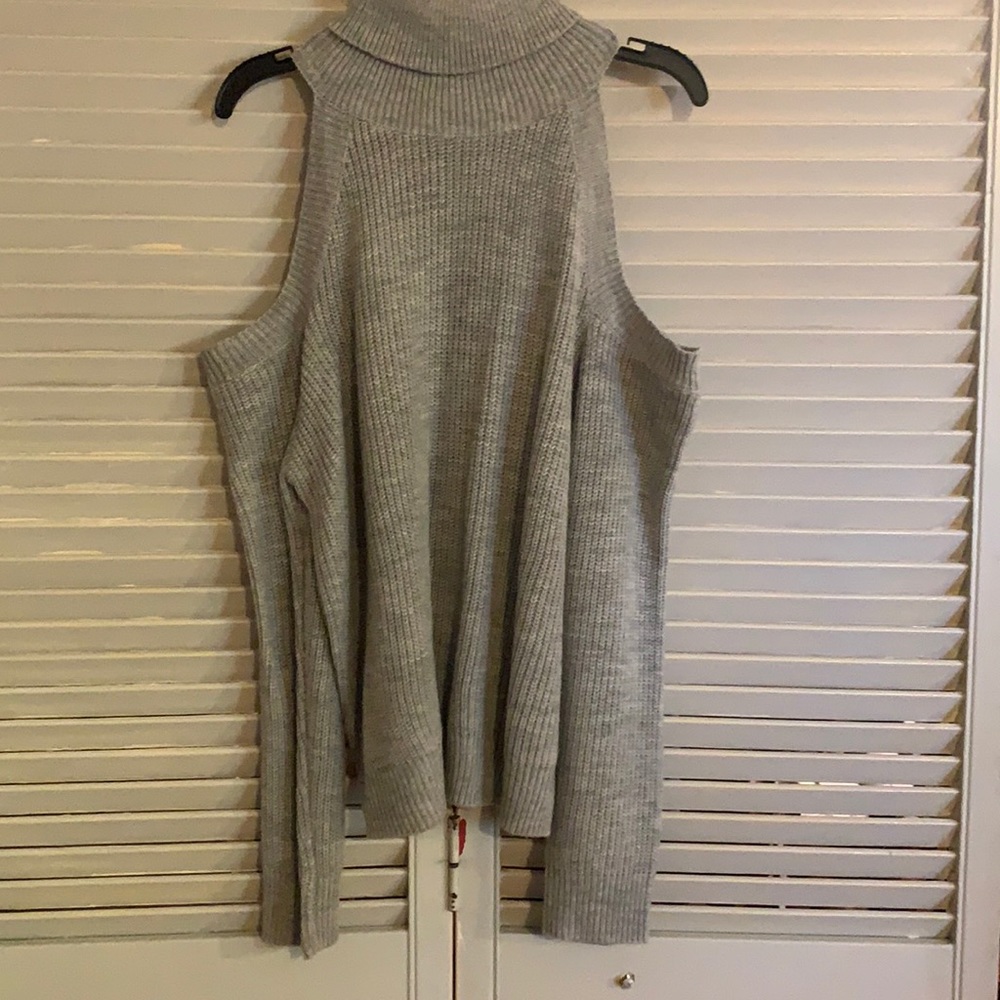 Gray sweater